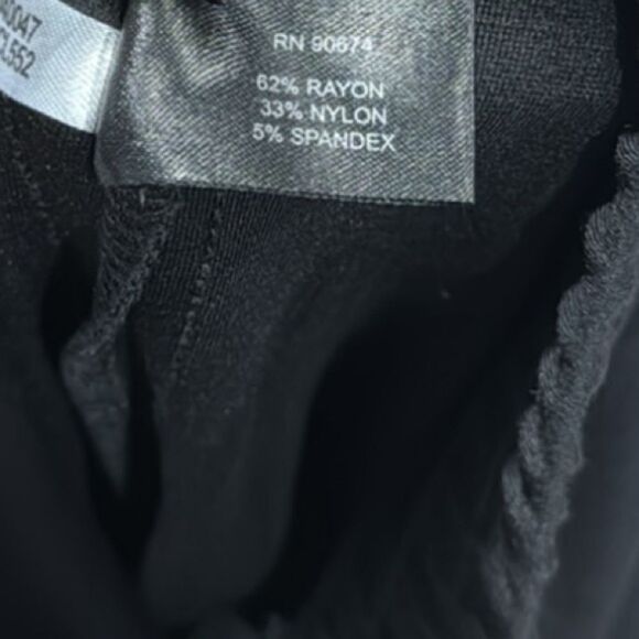 Boston Proper Drawstring Side Stripe Lounge Travel Track Wide Leg Pants - Picture 8 of 8